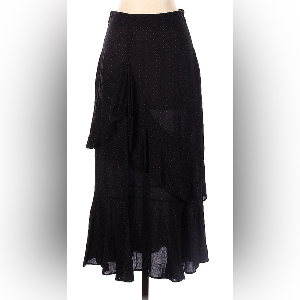 Ruffled Zara MIDI Skirt